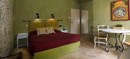 Chambre Double | Chambre Olive