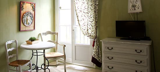 Chambre Double | Chambre Olive